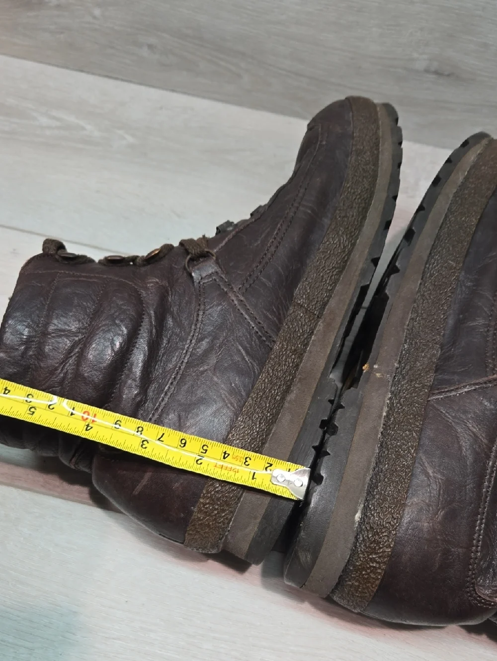 Vintage Finn Comfort Mens Leather High Top Boots Ankle Sneakers Sz UK6 US6-6.5